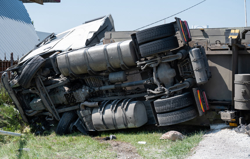 Overturned Truck Accidents – Nebraska Attorneys